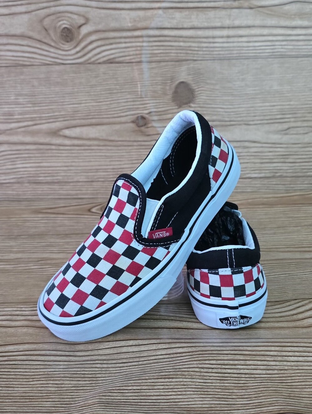 VANS  Checkerboard ClassicSlip-On Sneakers